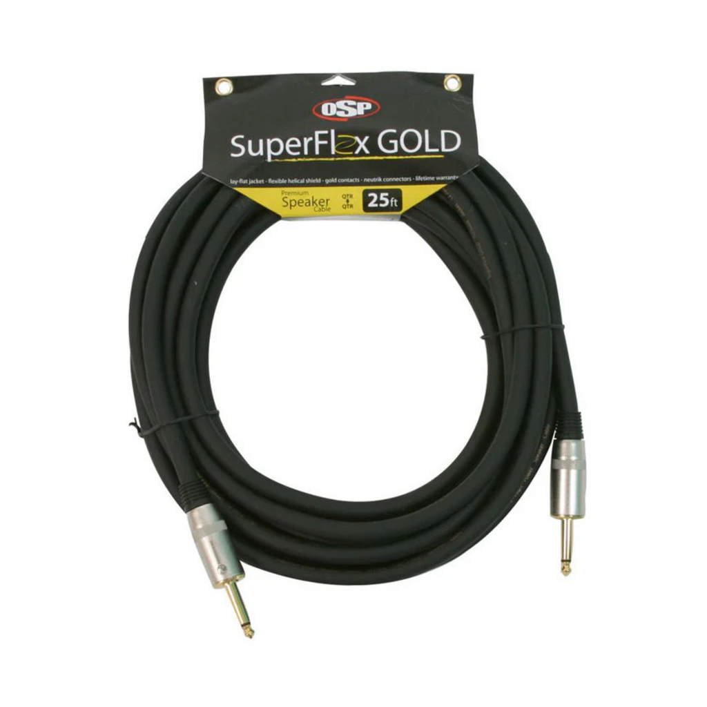 Elite Core NEW Elite Core SuperFlex Gold Speaker Cable - 1/4" - 1/4" - 25'