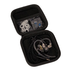 Stagg NEW Stagg SPM-435 GD High Resolution 4-Driver Sound Isolating In-Ear Earphones - Black/Gold