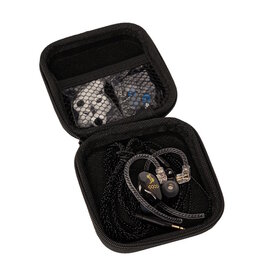 Stagg NEW Stagg SPM-435 GD High Resolution 4-Driver Sound Isolating In-Ear Earphones - Black/Gold