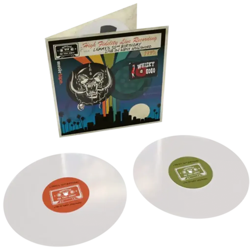 Vinyl NEW Motorhead- Lost Tapes Vol. 7: Lemmy's 50th Birthday, Live In West Hollywood 1995-2xLP RSD