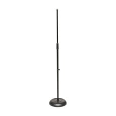Stagg NEW Stagg Round Base Microphone Stand - Black