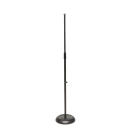 Stagg NEW Stagg Round Base Microphone Stand - Black