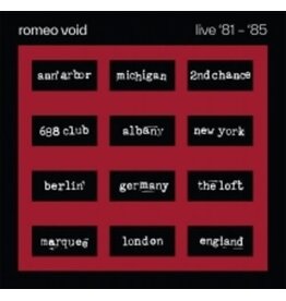 Vinyl NEW Romeo Void- The Best Of Romeo Void Live '81-'85-2xLP RSD