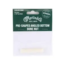 Martin NEW Martin Pre-Shaped Angled Bottom Bone Nut
