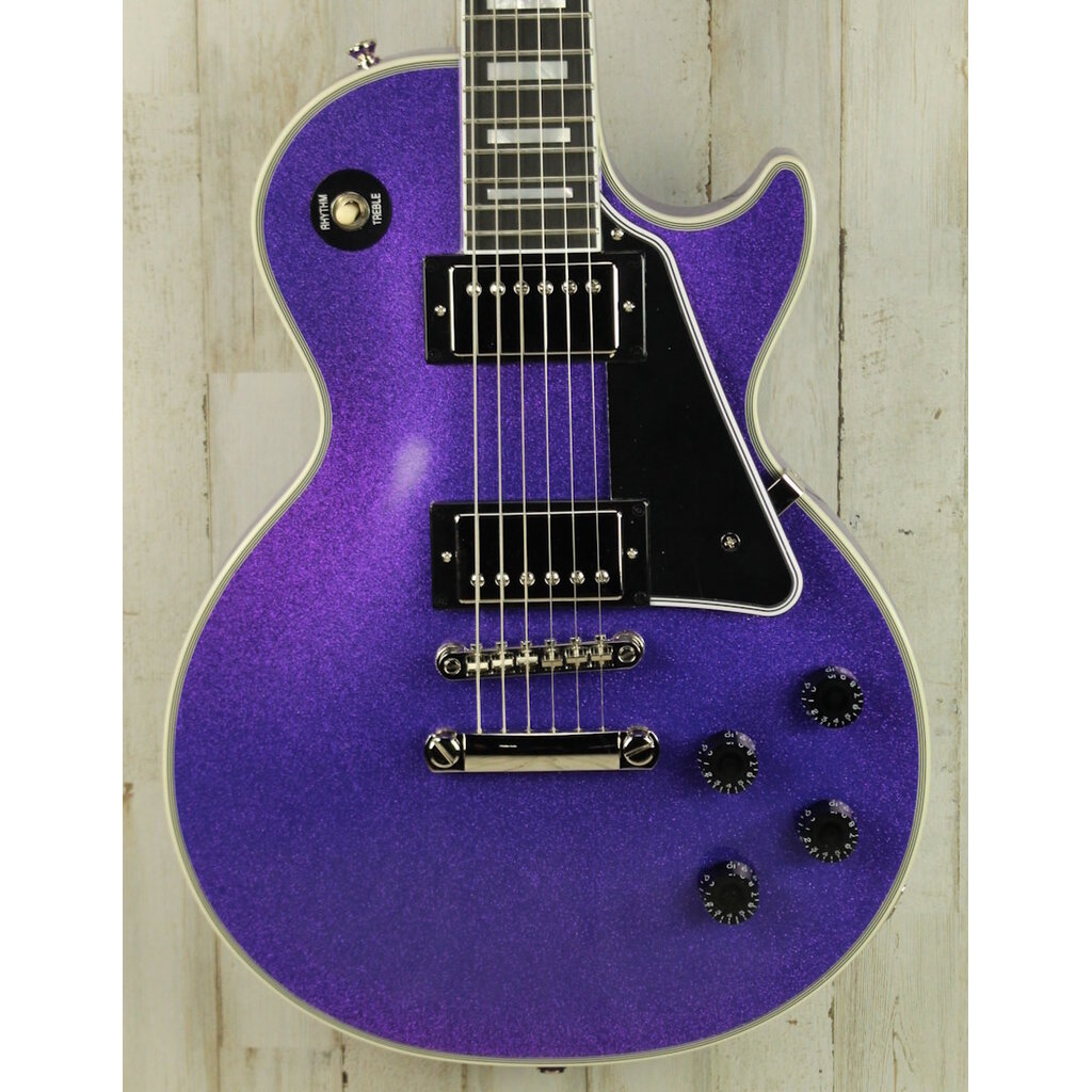 Epiphone DEMO Epiphone IGC Les Paul Custom ​- Amethyst Sparkle (930)
