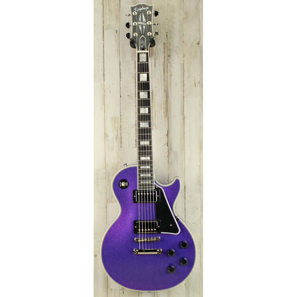 Epiphone DEMO Epiphone IGC Les Paul Custom ​- Amethyst Sparkle (930)