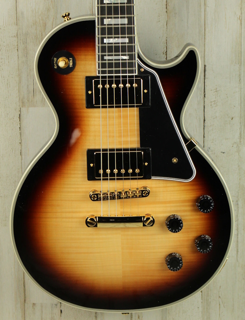 DEMO Epiphone IGC Les Paul Custom ​- Sedona Burst (920) - Mountain
