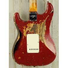 Fender DEMO Fender Custom Shop 1961 Stratocaster Super Heavy Relic - Aged Dakota Red/3-Color Sunburst (107)