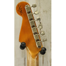 Fender DEMO Fender Custom Shop 1961 Stratocaster Super Heavy Relic - Aged Dakota Red/3-Color Sunburst (107)