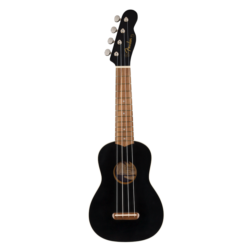 Fender NEW Fender Venice Soprano Ukulele - Black