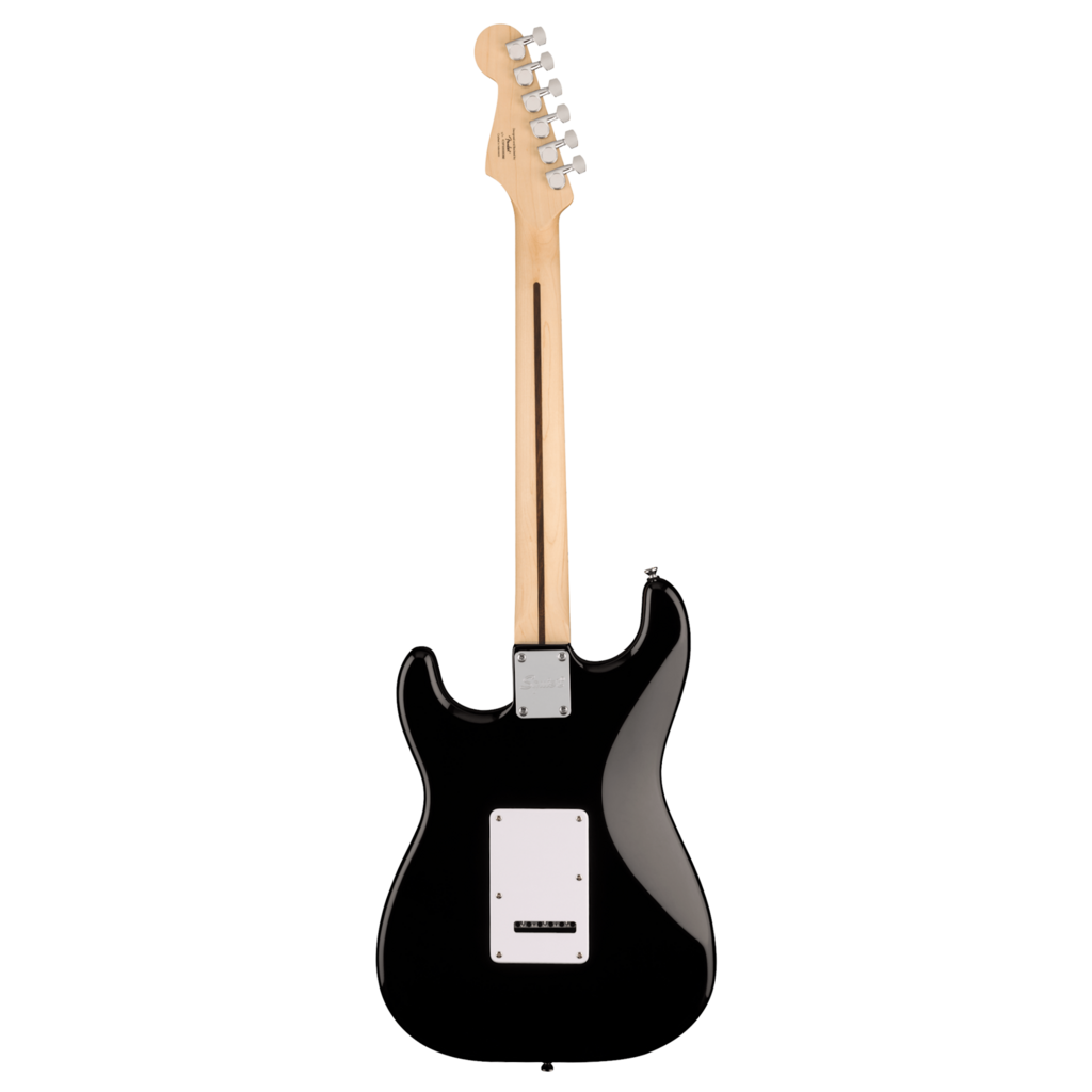 Squier NEW Squier Sonic Stratocaster Pack - Black w/ Gig Bag + Frontman 10G
