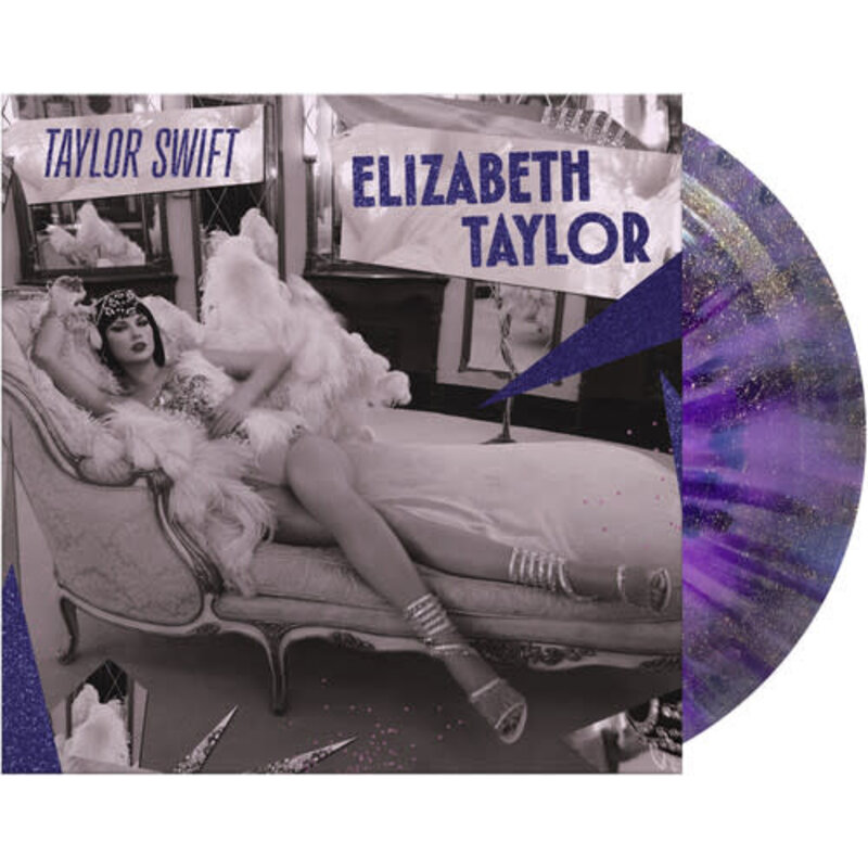 Vinyl NEW Taylor Swift- Elizabeth Taylor- 7in Violet Glitter Vinyl