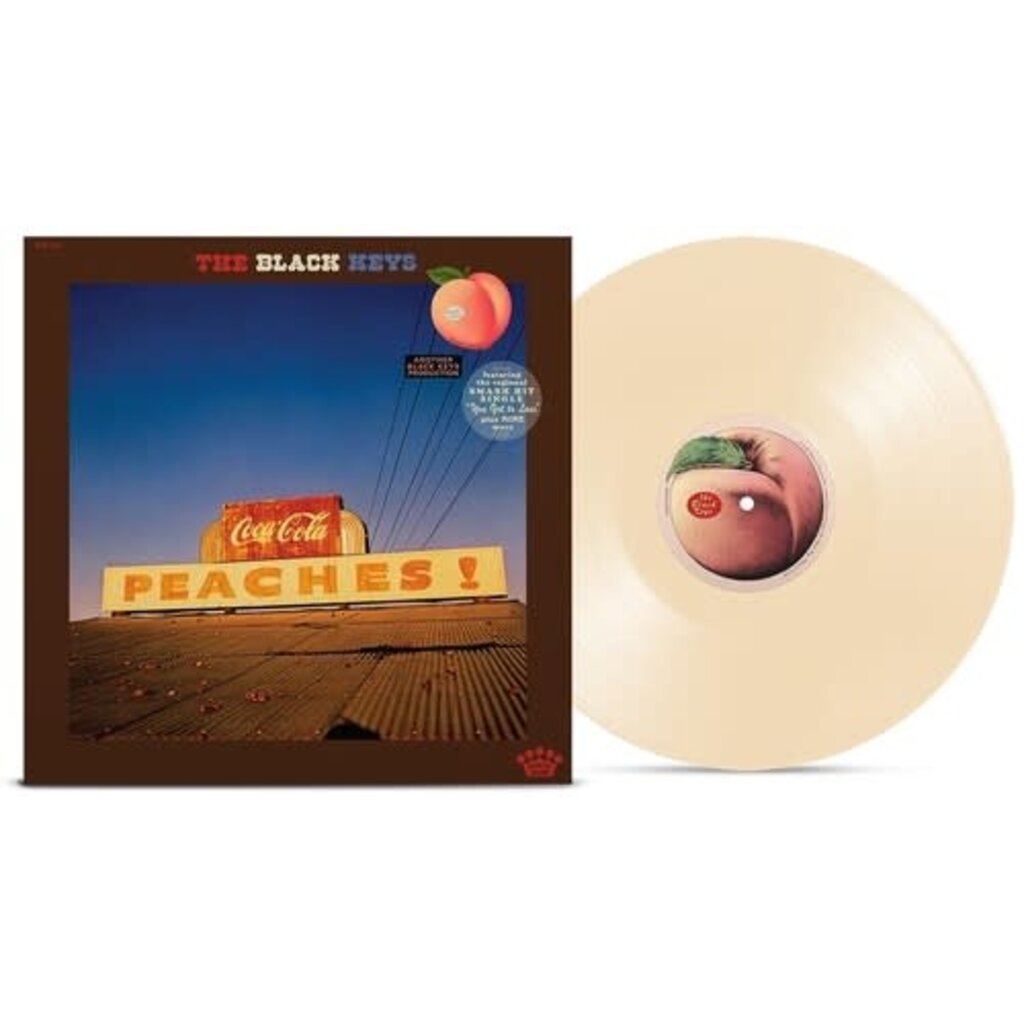 Vinyl NEW Black Keys-Peaches!-LP Bone Color Vinyl