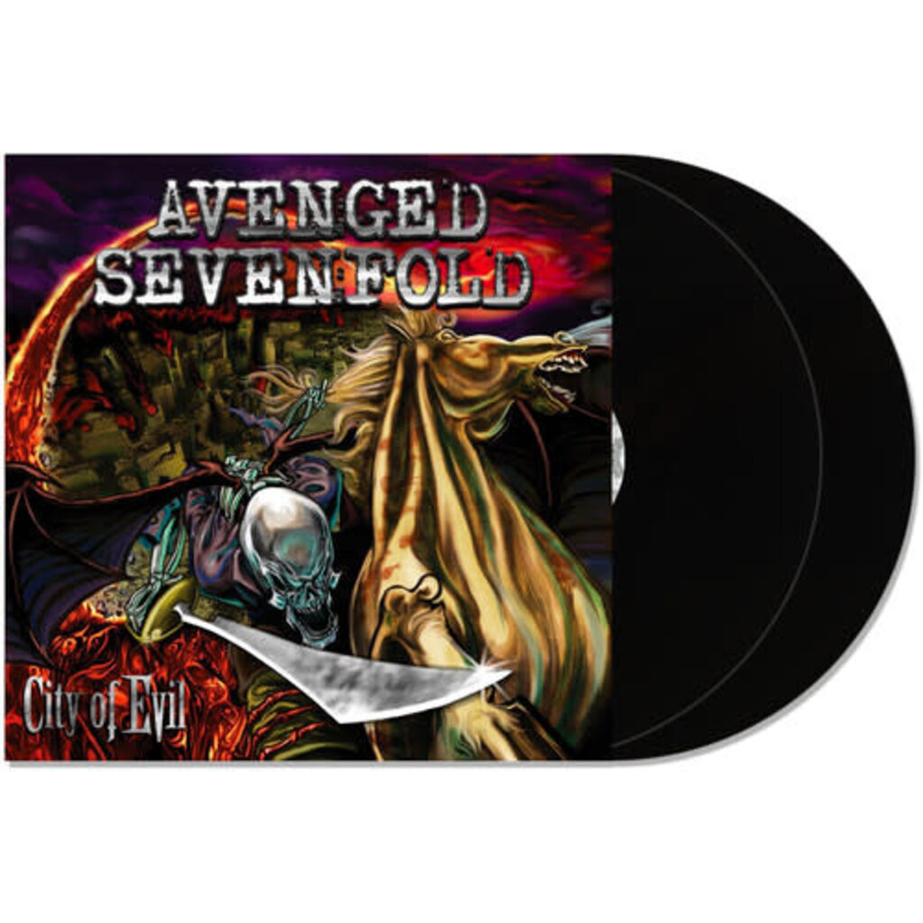 Vinyl NEW Avenged Sevenfold-City of Evil-2xLP Black Vinyl