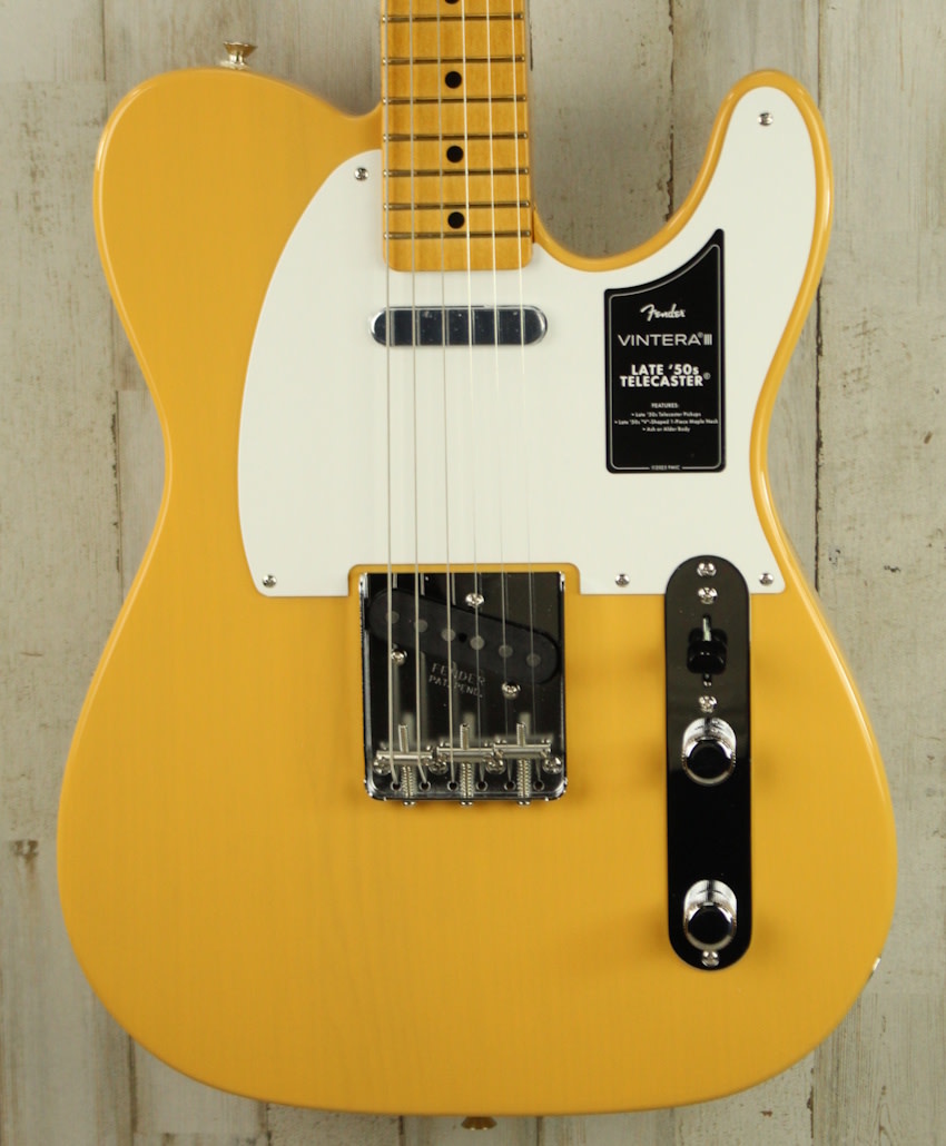 DEMO Fender Vintera III Late '50s Telecaster - Butterscotch Blonde