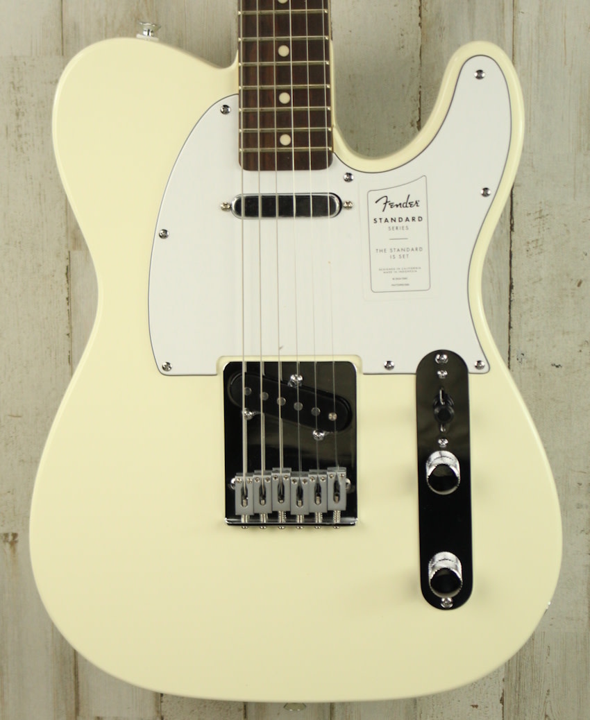 DEMO Fender Standard Telecaster - Olympic White (917) - Mountain