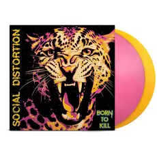 Vinyl NEW Social Distortion- Born To Kill-2xLP Pink and Yellow Vinyl