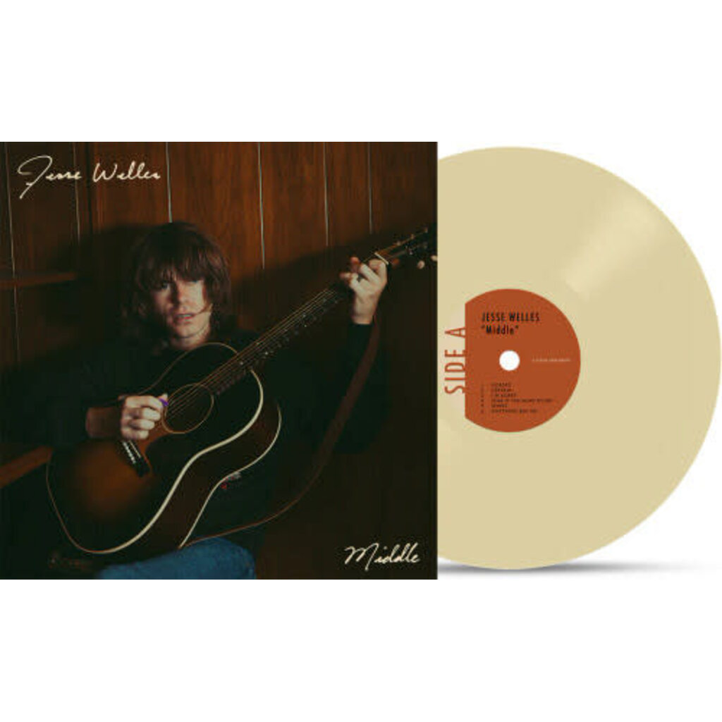 Vinyl NEW Jesse Welles-Middle-LP White vinyl