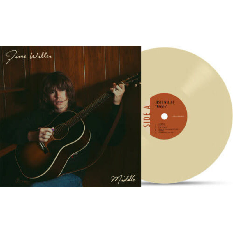 Vinyl NEW Jesse Welles-Middle-LP White vinyl