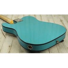 Fender DEMO Fender Limited Edition CuNiFe Bigsby Tele Custom Journmeyman Relic - Aged Taos Turquoise (278)