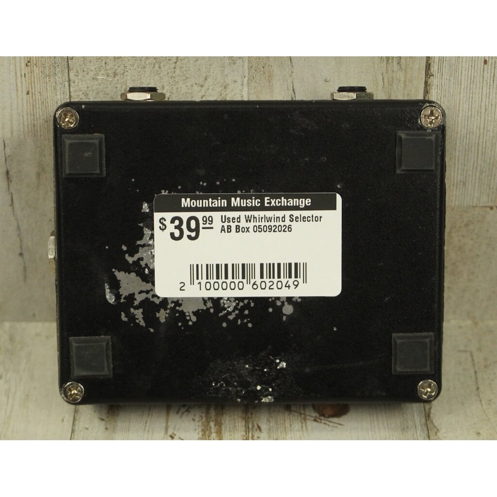 Whirlwind USED Whirlwind Selector AB Box (060)