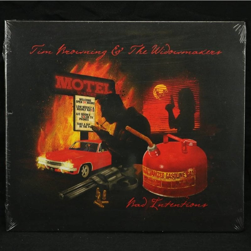 Local Music Tim Browning & The Widowmakers - Bad Intentions (CD)