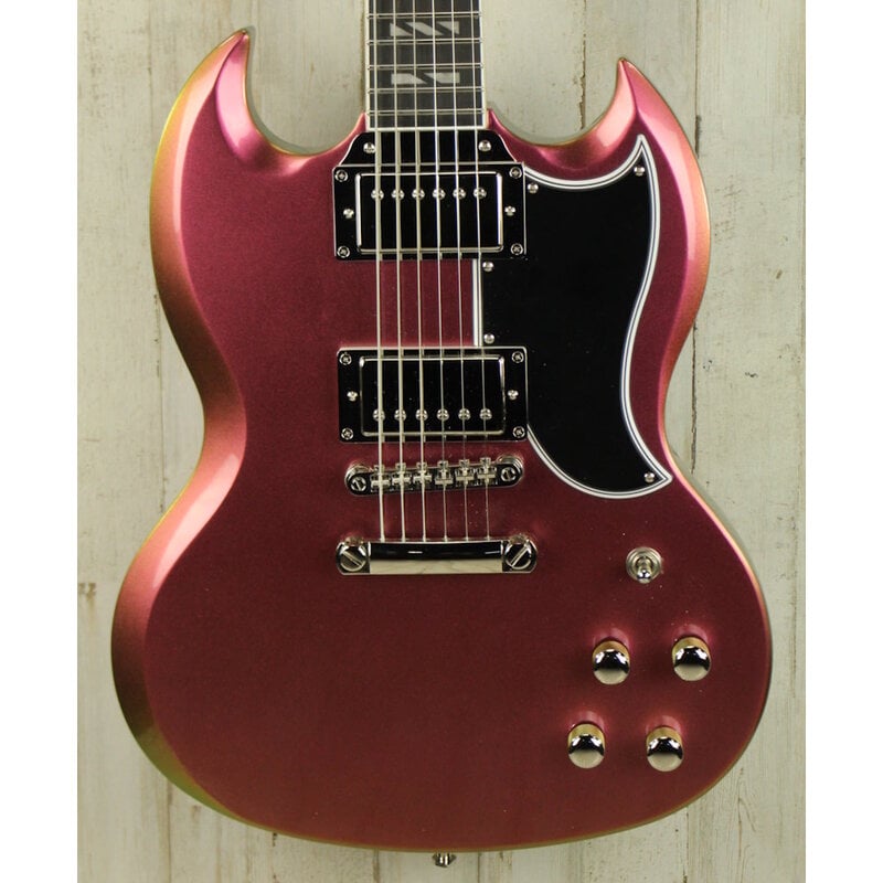 Epiphone DEMO Epiphone Inspired by Gibson Futura SG Custom - Nitro Shift (483)