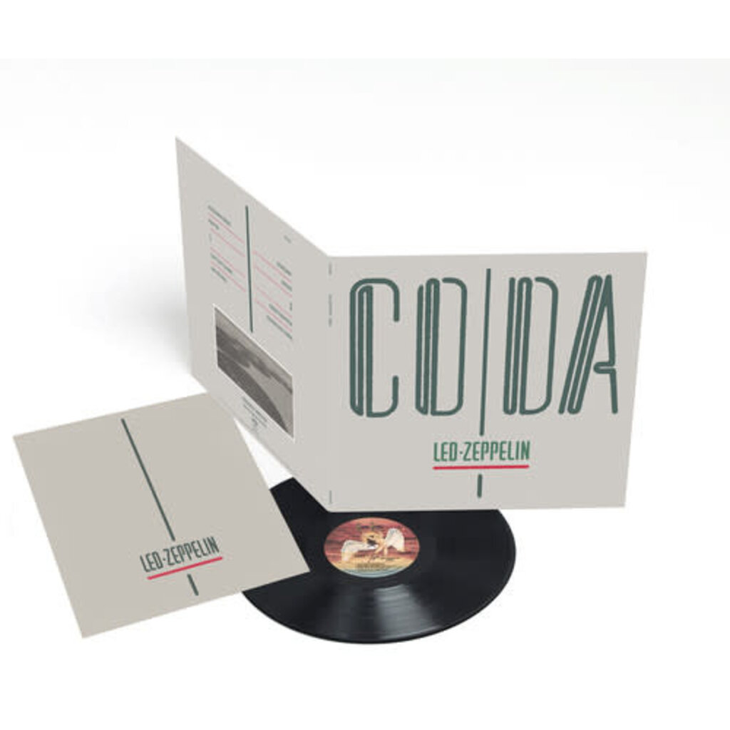 Vinyl NEW Led Zeppelin-Coda-LP Black Vinyl