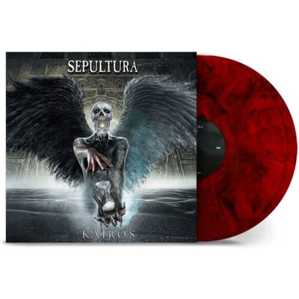 Vinyl NEW Sepultra-Kairos-2xLP Red Marbled Vinyl