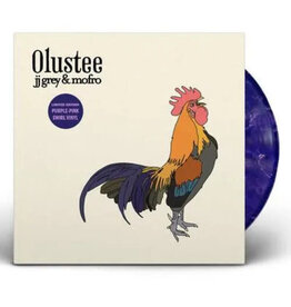 Vinyl NEW JJ Grey-Olustee-LP Purple and Pink Swirl Vinyl