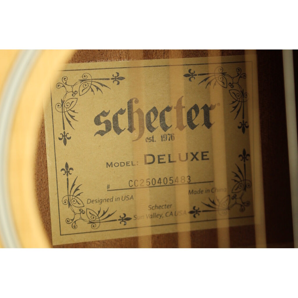 Schecter USED Schecter Deluxe Acoustic (483)