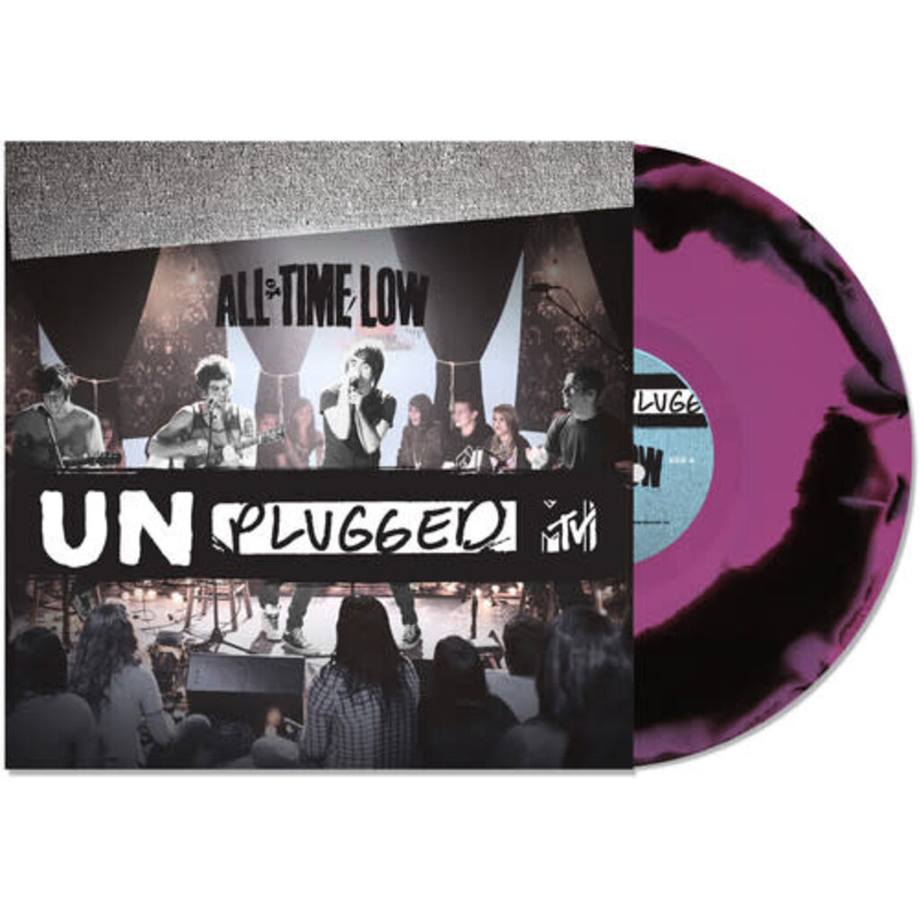 Vinyl NEW All Time Low-MTV Unplugged-LP Purple and Black Vinyl