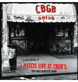 Vinyl NEW J.Mascis- Live At Cbgb's-LP Red Vinyl