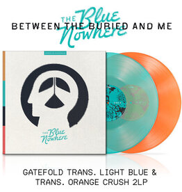 Vinyl NEW Between the Buried and Me-The Blue Nowhere-2xLP Blue and Orange Vinyl