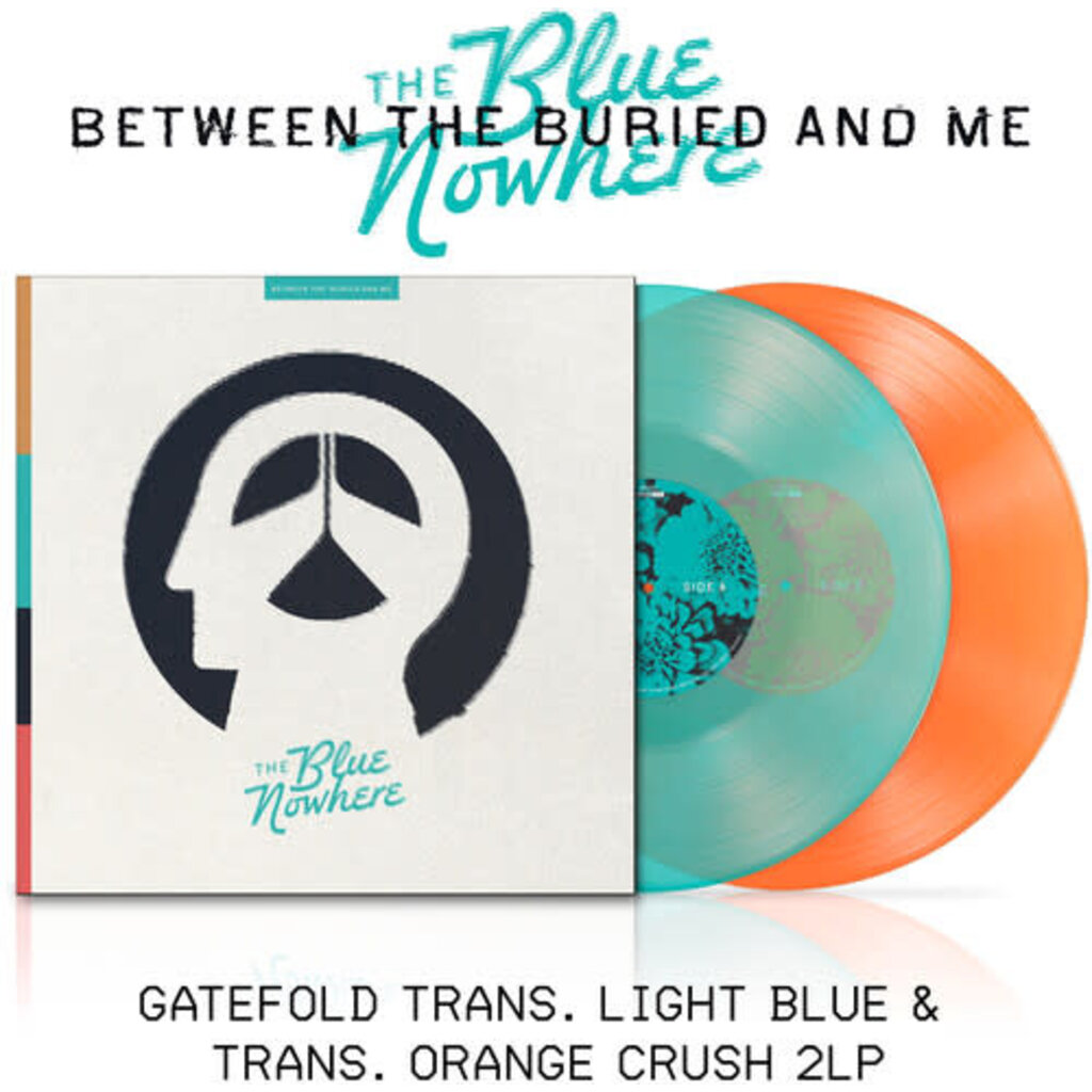 Vinyl NEW Between the Buried and Me-The Blue Nowhere-2xLP Blue and Orange Vinyl