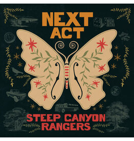 Vinyl NEW Steep Canyon Rangers-Next Act-LP Maroon Color Vinyl