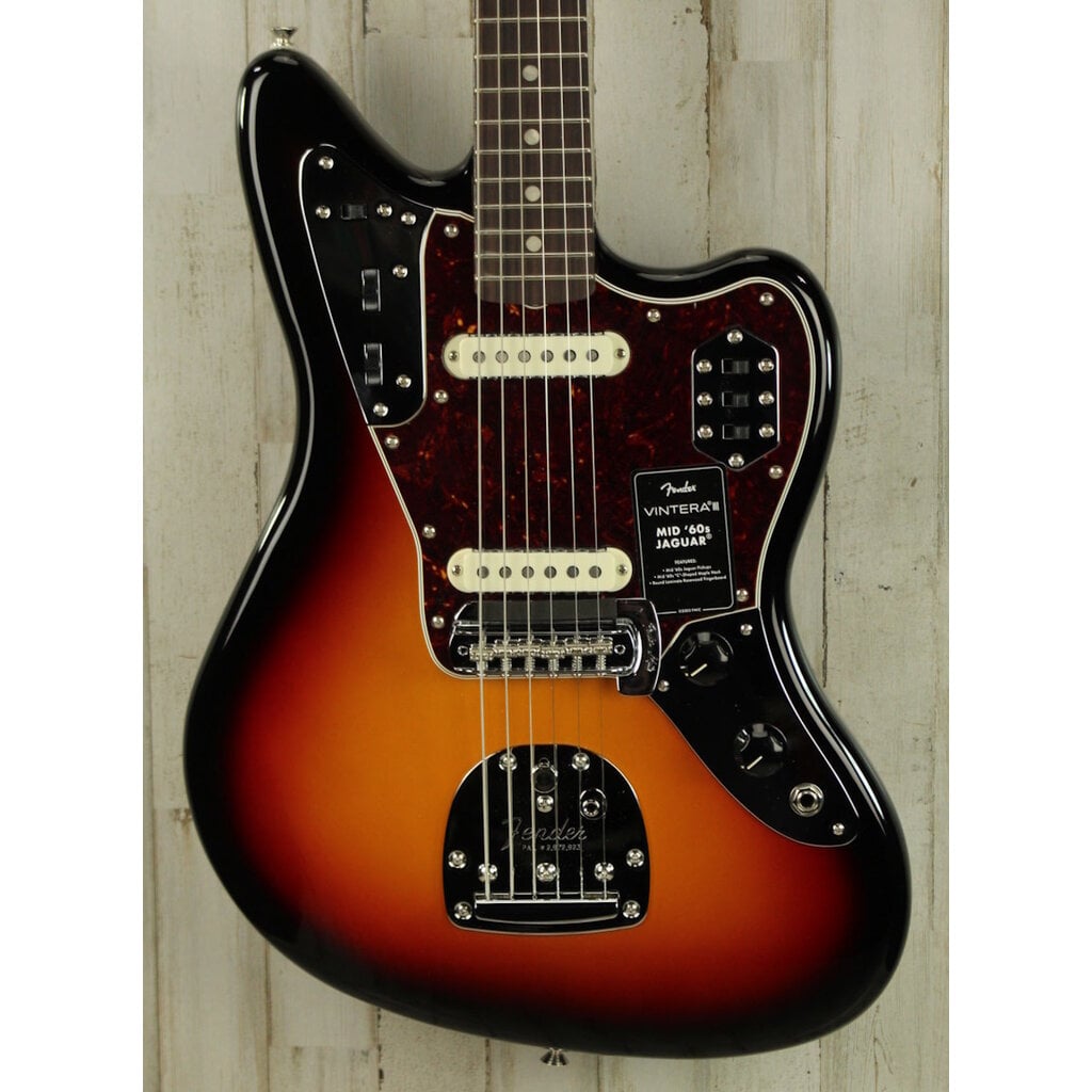 Fender DEMO Fender Vintera III Mid '60s Jaguar - 3-Color Sunburst (046)