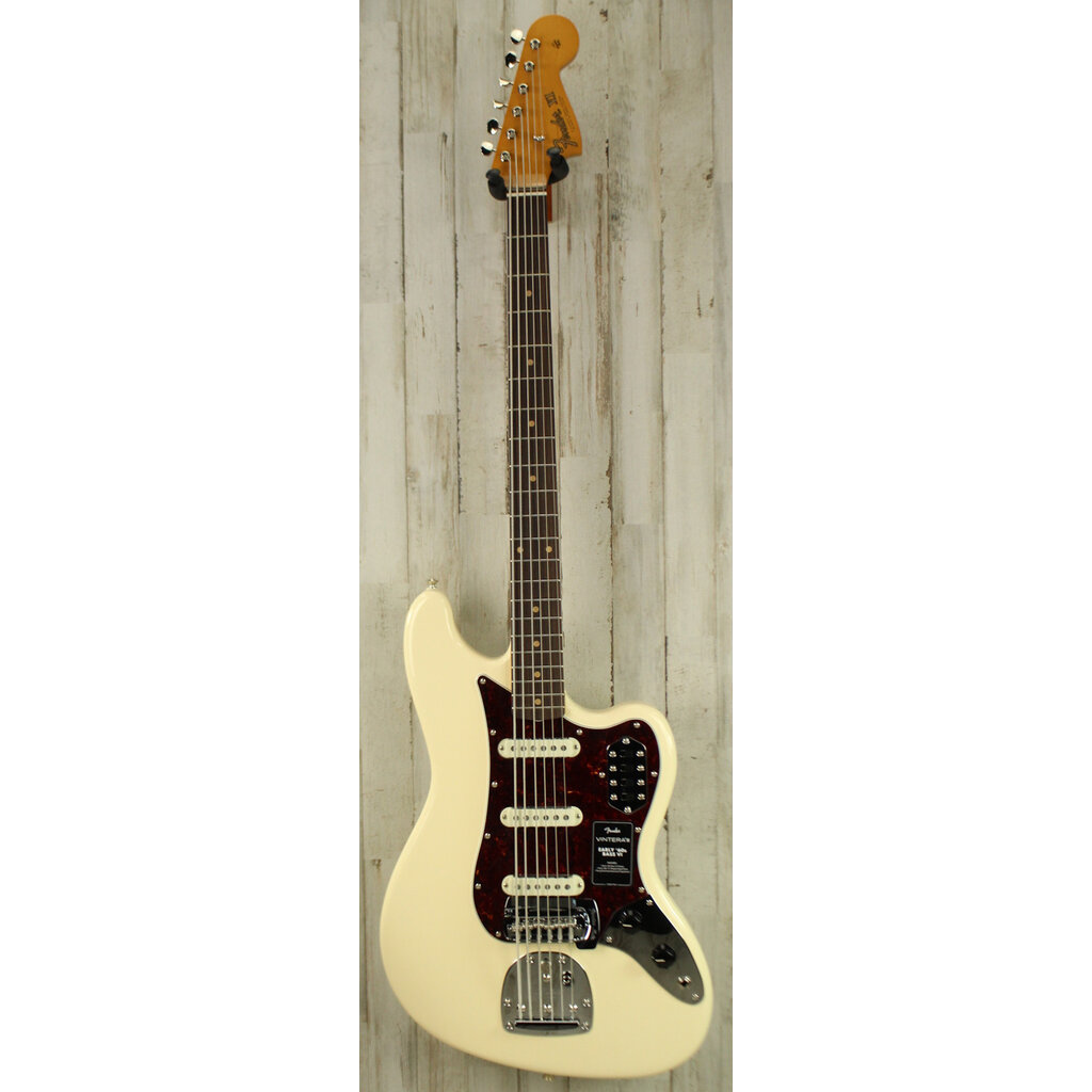 Fender DEMO Fender Vintera III Early '60s Bass VI - Olympic White (168)
