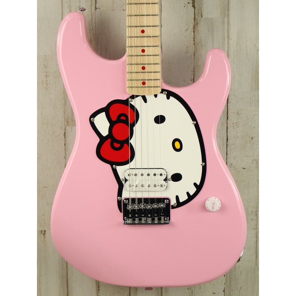 Squier USED 2024 Squier Hello Kitty Stratocaster (379)