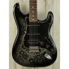 Fender USED 2012 Fender FSR Black Paisley Stratocaster HSS (670)