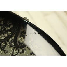 Fender USED 2012 Fender FSR Black Paisley Stratocaster HSS (670)