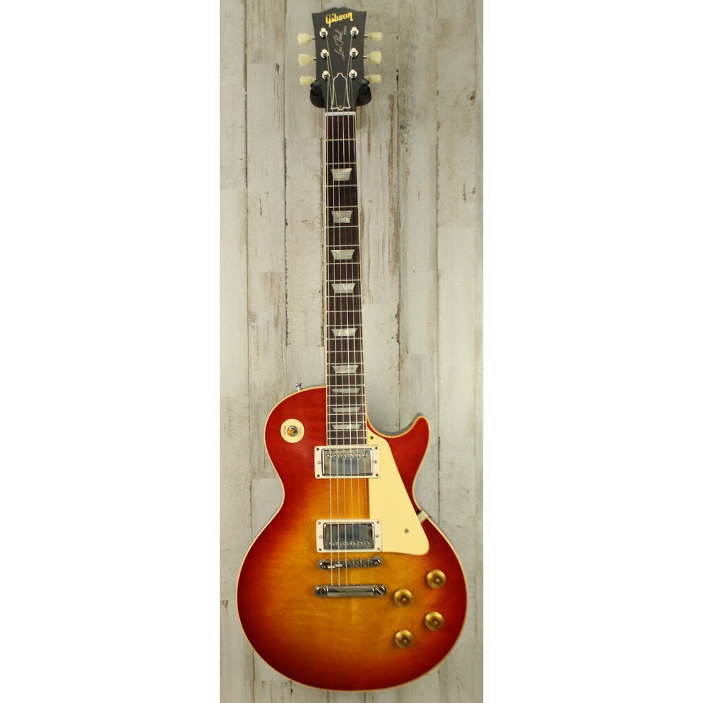 Gibson Custom DEMO Gibson Custom 1958 Les Paul Standard Reissue - Washed Cherry Sunburst VOS (398)