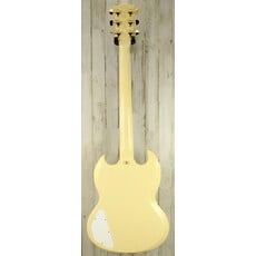 Gibson Custom DEMO Gibson Custom 1963 Les Paul SG Custom Reissue - Classic White VOS (973)