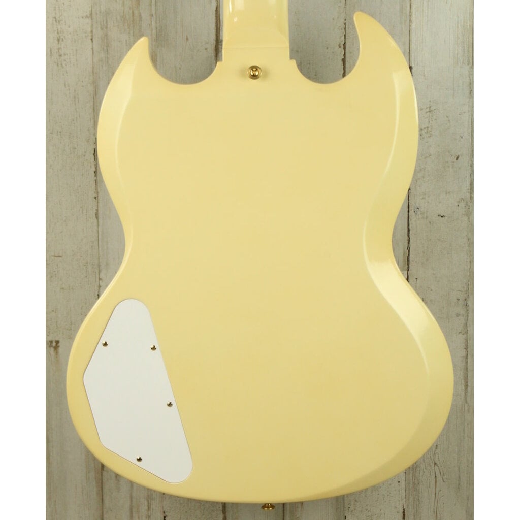 Gibson Custom DEMO Gibson Custom 1963 Les Paul SG Custom Reissue - Classic White VOS (973)