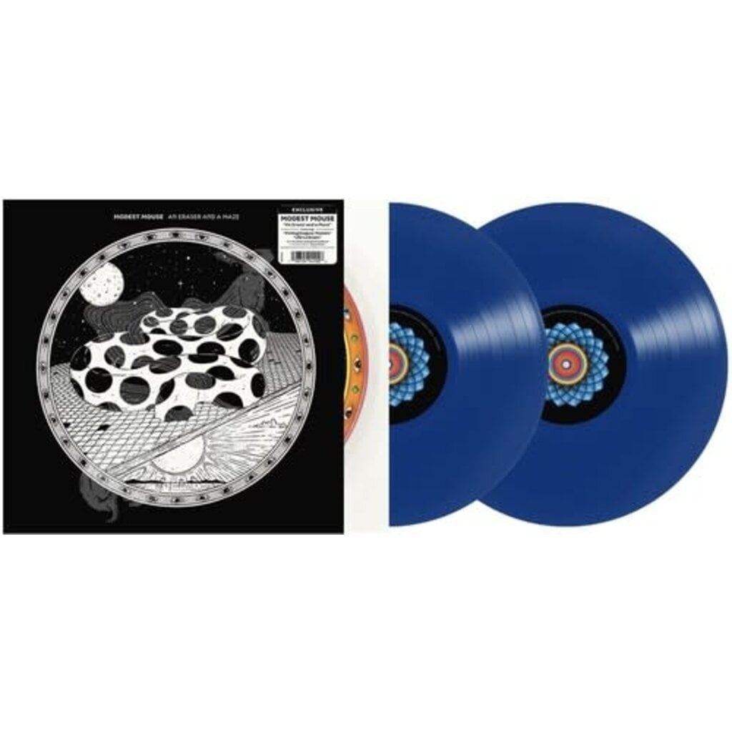 Vinyl NEW Modest Mouse-An Eraser and a Maze-2xLP Blue Vinyl