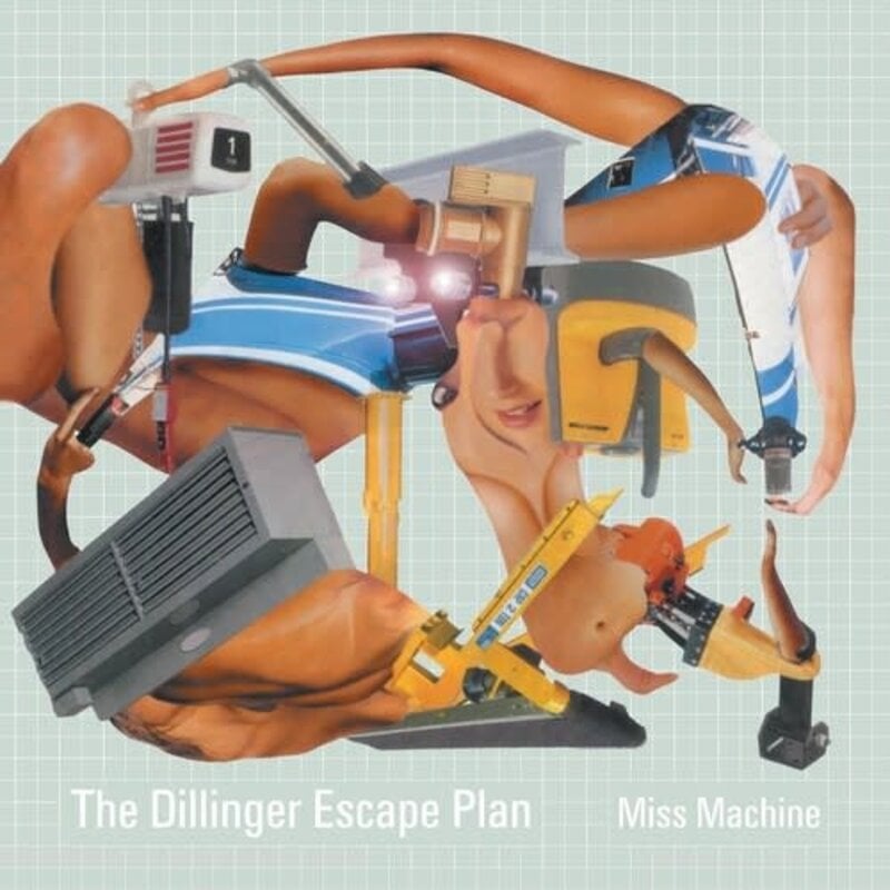 Vinyl NEW The Dillinger Escape Plan-Miss Machine-LP Green, White, Silver and Blue Vinyl