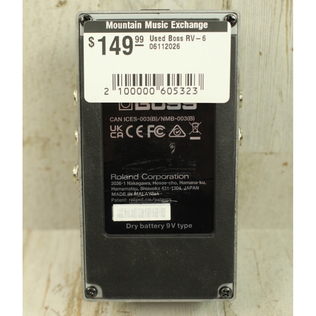 Boss USED Boss RV-6 Reverb (030)