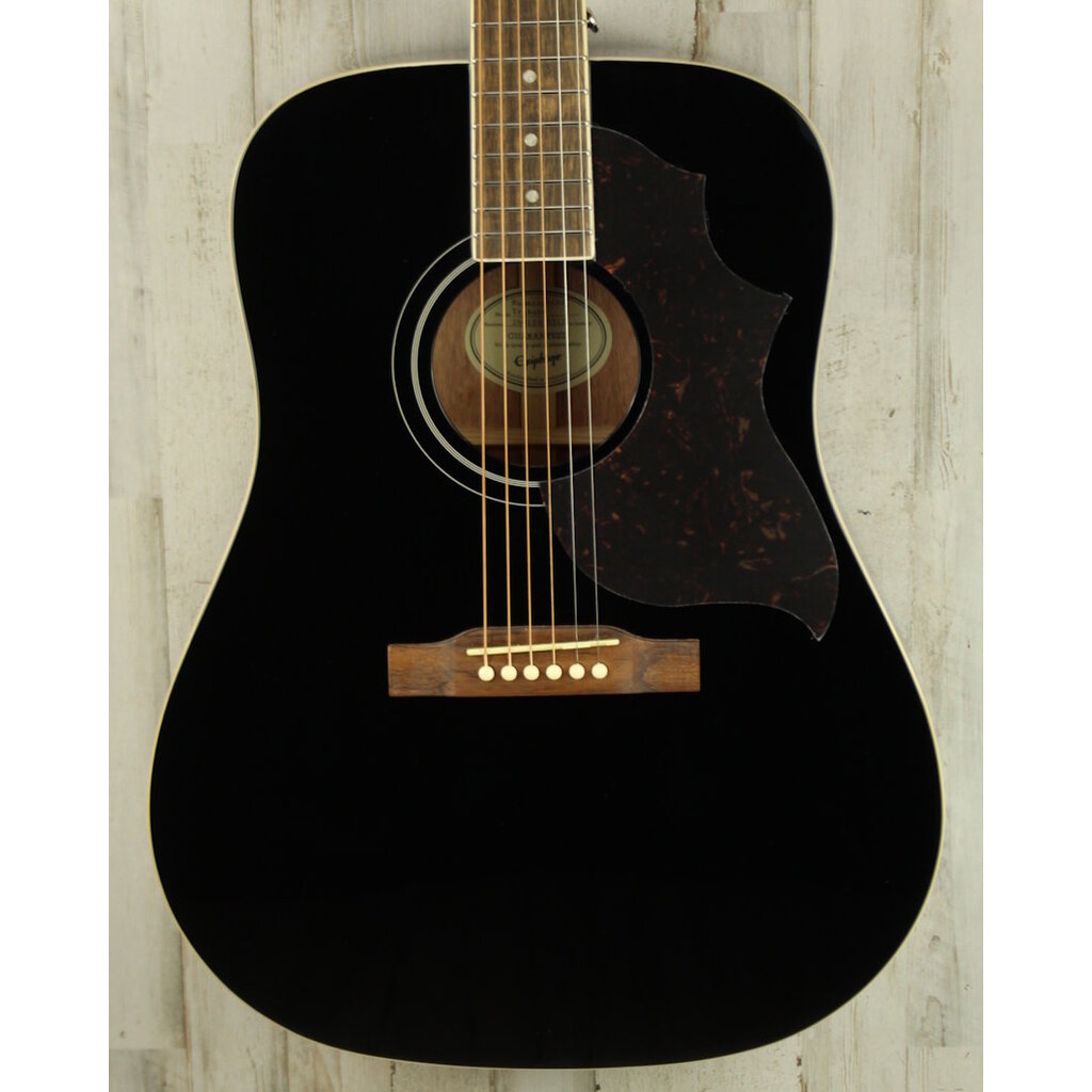 Epiphone DEMO Epiphone Hummingbird Tribute - Ebony (312)