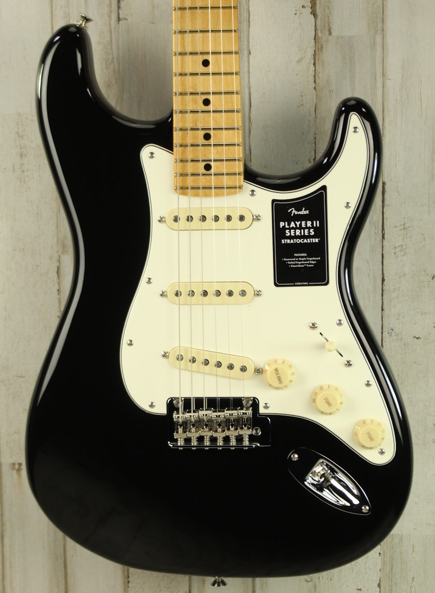 DEMO Fender Player II Stratocaster - Black (782) - Mountain Music