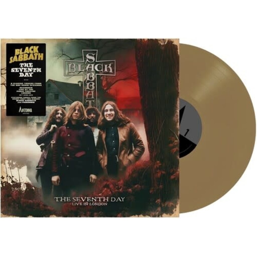 Vinyl NEW Black Sabbath-The Seventh Day-LP Tan Vinyl